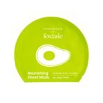 Foxtale Nourishing Sheet Mask with Hyaluronic Acid and Avocado for Nourishing & Hydration, Men & Women, 26g - Fast Shipping to USA & Canada