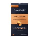 Davidoff Crema Elegant Lungo Harmonious & Aromatic Coffee 10 Capsules - 6/12 Intensity - 100% Arabica - 55G - Fast Shipping to USA & Canada