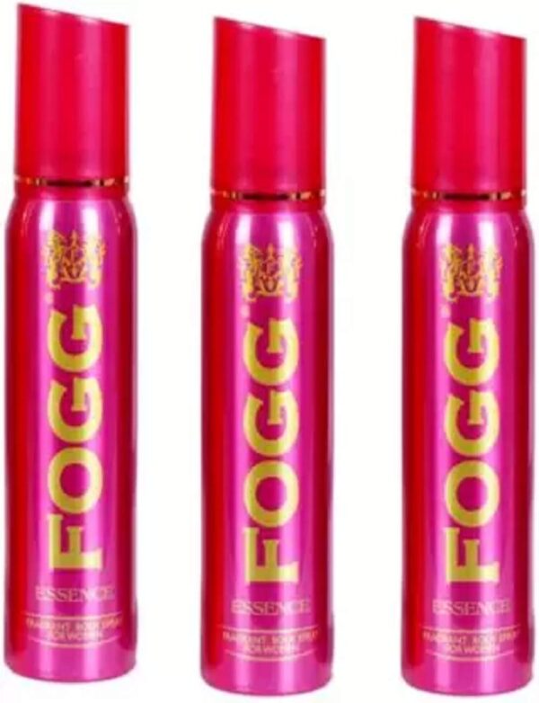 FOGG Female Essence Fresh Scent Deodorant Combo Pack Of 3 Fresh Scent Deodorant Spray - (360 Ml, Pack Of 3) Fresh Scent Deodorant Spray - (360 Ml, Pack Of 3) - Fast Shipping to USA & Canada