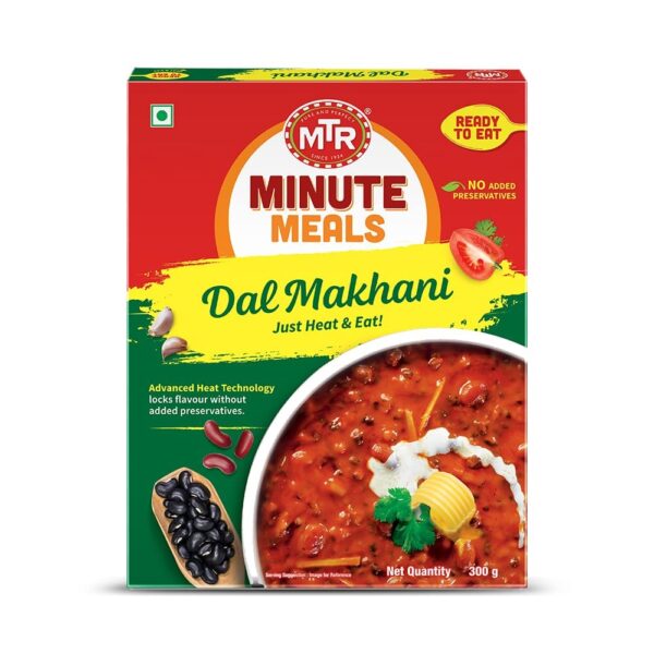 MTR Ready to Eat Dal Makhani 300g - Fast Shipping to USA & Canada