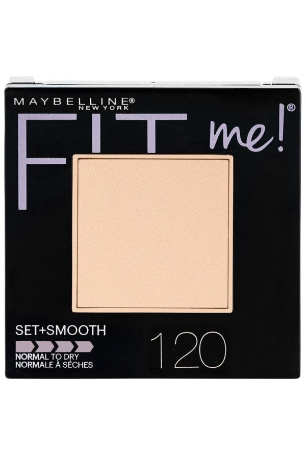 Maybelline New York Fit Me Natural Perssed Powder For Normal Skin, 120 Classic Ivory, 9G - Fast Shipping to USA & Canada