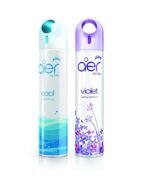 Godrej aer spray, Air Freshener for Home & Office - Cool Surf Blue & Violet Valley Bloom | Long-Lasting Fragrance | Pack of 2 (240 ml each) - Fast Shipping to USA & Canada