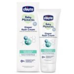 Chicco Baby Moments Diaper Rash Cream with Zinc Oxide & Vitamin B5, 100g| Natural Ingredients to Prevent Rashes & Irritation| Dermatologist Tested | Phenoxyethanol, Parabens & Lauryl sulphates free - Fast Shipping to USA & Canada