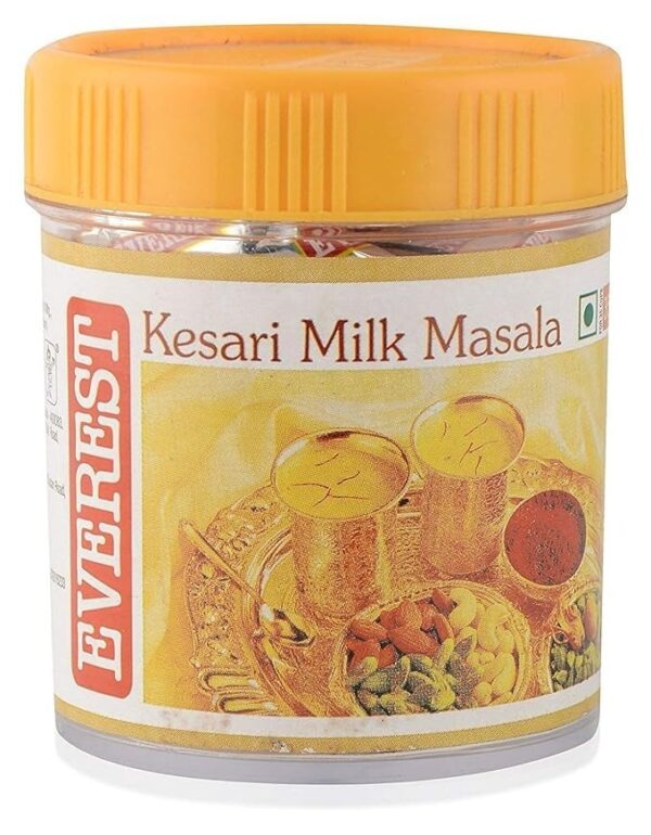 Everest Kesar Milk Masala| 50 Gm Each| Pack of 4| 200 Gm+ Spice Sprinkler - Fast Shipping to USA & Canada
