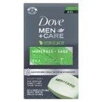 Dove Men+Care Body and Face Bar, Minerals + Sage 4 oz, 6 Bar - Fast Shipping to USA & Canada - Image 2