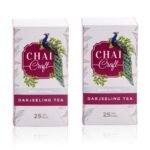 Chai Craft Darjeeling Tea (50 Teabags) I 100% fresh tea leaves sourced from Organic tea estate I Darjeeling Tea teabag I Pack of 25X2 boxes - Fast Shipping to USA & Canada