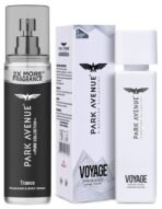 Park Avenue Voyage Amazon Woods Perfume, 120ml&Park Avenue Pure Collection Trance Fragrance Body Spray for Men, 135ml - Fast Shipping to USA & Canada