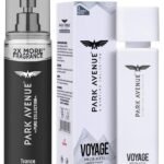 Park Avenue Voyage Amazon Woods Perfume, 120ml&Park Avenue Pure Collection Trance Fragrance Body Spray for Men, 135ml - Fast Shipping to USA & Canada