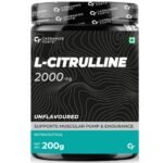 Carbamide Forte L Citrulline Powder 2000mg | Boosts Nitric Oxide, Pre Workout Supplements for Men & Women - Unflavoured - 100 SERVINGS - 200g - Fast Shipping to USA