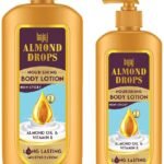 Bajaj Almond Drops Nourishing Body Lotion I Almond Oil & Vitamin E I 400ML & Bajaj Almond Drops Nourishing Body Lotion I Almond Oil & Vitamin E I 600ML - Fast Shipping to USA & Canada