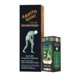 Amrith Noni Artho Plus 750Ml + Pain Roll-On 50Ml - Effective Combo For Joint Health & Quick Relief From Aches And Pains, Liquid