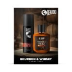 Beardo Whisky Smoke Deodorant 120ml & Bourbon Perfume 50ml for Men Giftset | Eau De Parfum & Body Spray | Spicy, Woody - Oudh | Long Lasting Mens Perfume | Date night fragrance | Valentines day gift for husband | Gift for boyfriend | Gift for Men - Fast Shipping to USA & Canada