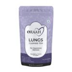 Oraah Lungs Cleanse Tea for Anti smoking with Mullein and Eucalyptus Leaves | All-Natural Formulation | Organic Herbal Tea | Lungs Detox Tea (100 Grams) - Fast Shipping to USA & Canada