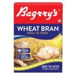 Bagrry's Wheat Bran 500 gm Box| High in Fibre & Protein | Helps Reduce Cholesterol & Manages Weight | Good Digestive Health | Add to Atta for Fibre Rich Roti, & Many other Dishes - Fast Shipping to USA & Canada