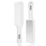 VEGA PROFESSIONAL Clipper Comb for Salon with Anti-Static, Hair Cutting Combs Great for Barbering and Styling, White (VPPCC-01) - Fast Shipping to USA & Canada