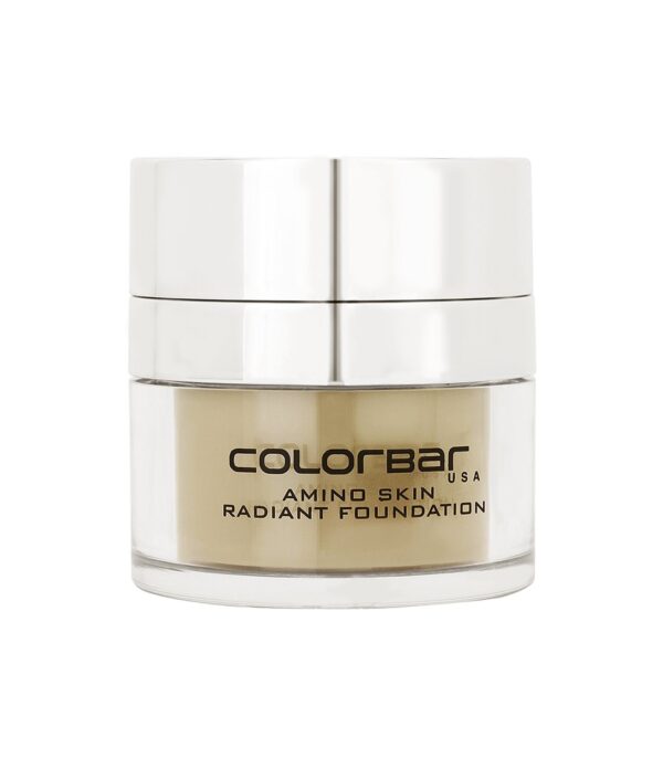 Colorbar Amino Skin Radiant Cream Foundation, Ivory Fair 001, 15g | Smooth and Satin finish | High-coverage | Suitable for all skin types - Fast Shipping to USA & Canada