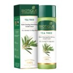 Biotique Tea Tree Skin Clearing Mattifying Facial Toner For Normal To Oily Skin Face Toner, 120Ml | Treats Acne & Pimples, Tightens Pores, Pack of 1 - Fast Shipping to USA & Canada