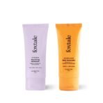 Foxtale Healthy Glow Combo for Soft and Hydrated Skin and a Healthy Golden Glow with Nourishing Moisturizer - 50 ml and Glow Sunscreen - 50 ml, For All Skin Types, Men & Women - Fast Shipping to USA & Canada