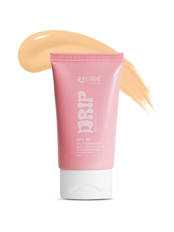 Recode Drip BB Cream 02 Medium Spf 50 -Everyday Makeup- 30G - Fast Shipping to USA & Canada