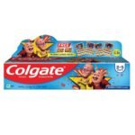 Colgate Kids Toothpaste For 2-5 Years, Motu Patlu, Bubble Fruit Flavour, Gentle Cavity Protection Tooth Paste With 50% Lesser Abrasive Formula For Protecting Against Cavities - 40G - Fast Shipping to USA & Canada