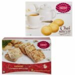 Karachi Bakery Chai Biscuit & Cashew Biscuit 400g.(Pack of 2) - Fast Shipping to USA & Canada