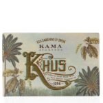 Kama Ayurveda Organic Khus Soap 100% Organic and Cold Pressed, 125g - Fast Shipping to USA & Canada