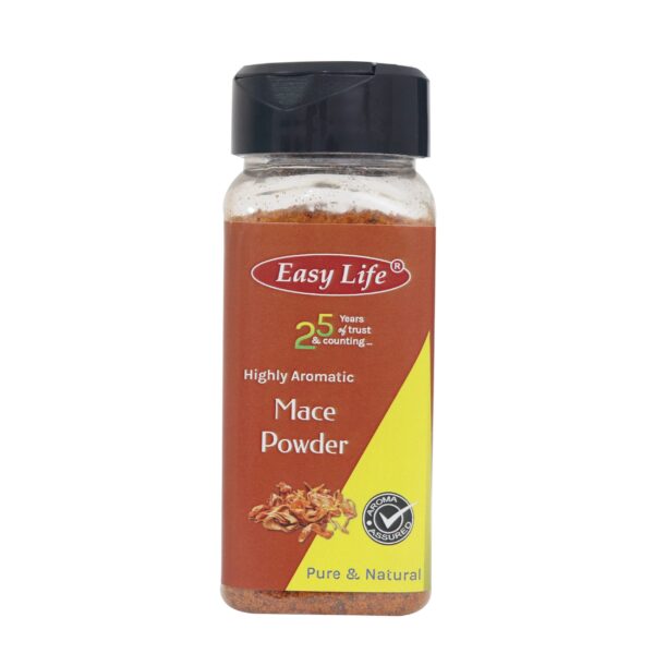 Easy Life Mace Powder 75g (Javitri Powder) [Aromatic Spice-ES Used in Baked Dishes as Well as Savory Dishes Masala] - Fast Shipping to USA & Canada