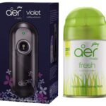 Godrej aer Matic Kit - Automatic Air Freshener with Flexi Control | Violet Valley Bloom (225ml) & Matic Refill - Automatic Air Freshener with Flexi Control | Fresh Lush Green (225ml) - Fast Shipping to USA & Canada