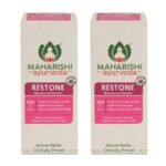 Maharishi Ayurveda Restone Syrup - Natural Supplement for Women with 15+ Herbs | Ideal for Women's Health and Wellness | Synergistic Combination of Time-tested Herbs - 200 ml (Pack of 2) - Fast Shipping to USA