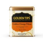 Golden Tips Orange Pekoe Black Tea Loose Leaves Tin can (100 Gram, 50 cups) - Fast Shipping to USA & Canada