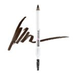 wet n wild Brow-Sessive Brow Pencil 9g- Dark Brown, Dual-Ended Eyebrow Pencil with Spoolie Brush for Thin and Thick Eyebrows, Natural Look Formula, Buildable Color Definition - Fast Shipping to USA & Canada