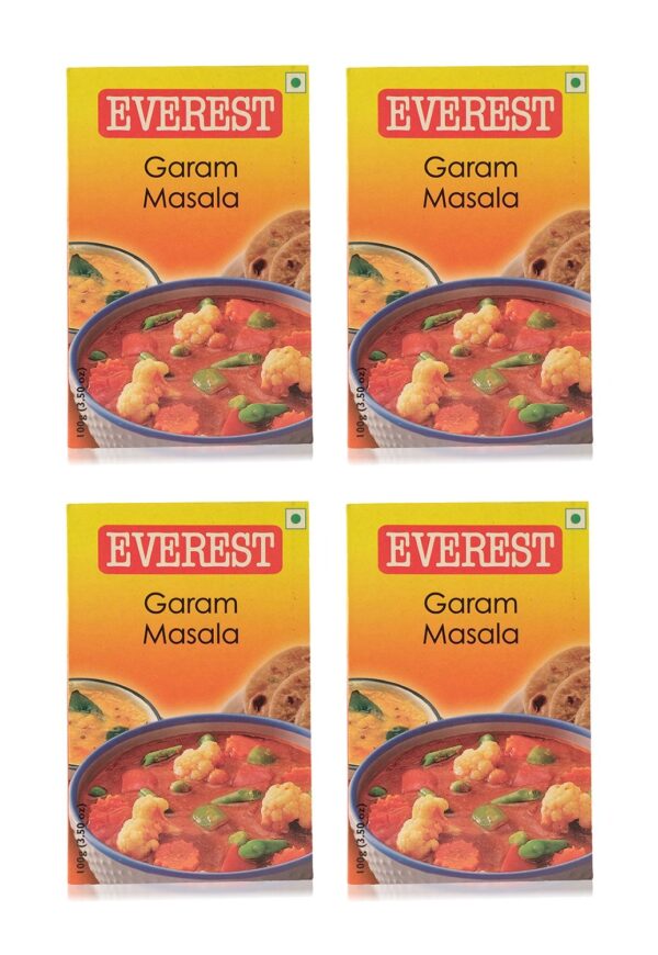 Everest Garam Masala - 100 grams (Pack of 4) - Fast Shipping to USA & Canada