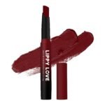 Hilary Rhoda Lippy Love | Creamy Matte & Long Lasting Lipstick | Highly Pigmented & Non-drying Lipstick | Rich Colour Payoff |1.5g (Dare To Wear - Shade 17) - Fast Shipping to USA & Canada