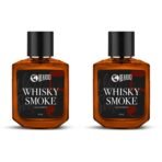 Beardo Whisky Smoke Perfume For Men, 50Ml X 2 | Eau De Parfum | Strong Long Lasting| Spicy, Woody Oudh | Body Spray For Men | Gift For Husband And Boyfriend | Christmas gift for men | Gift For Friends | Gift for Men - Fast Shipping to USA & Canada