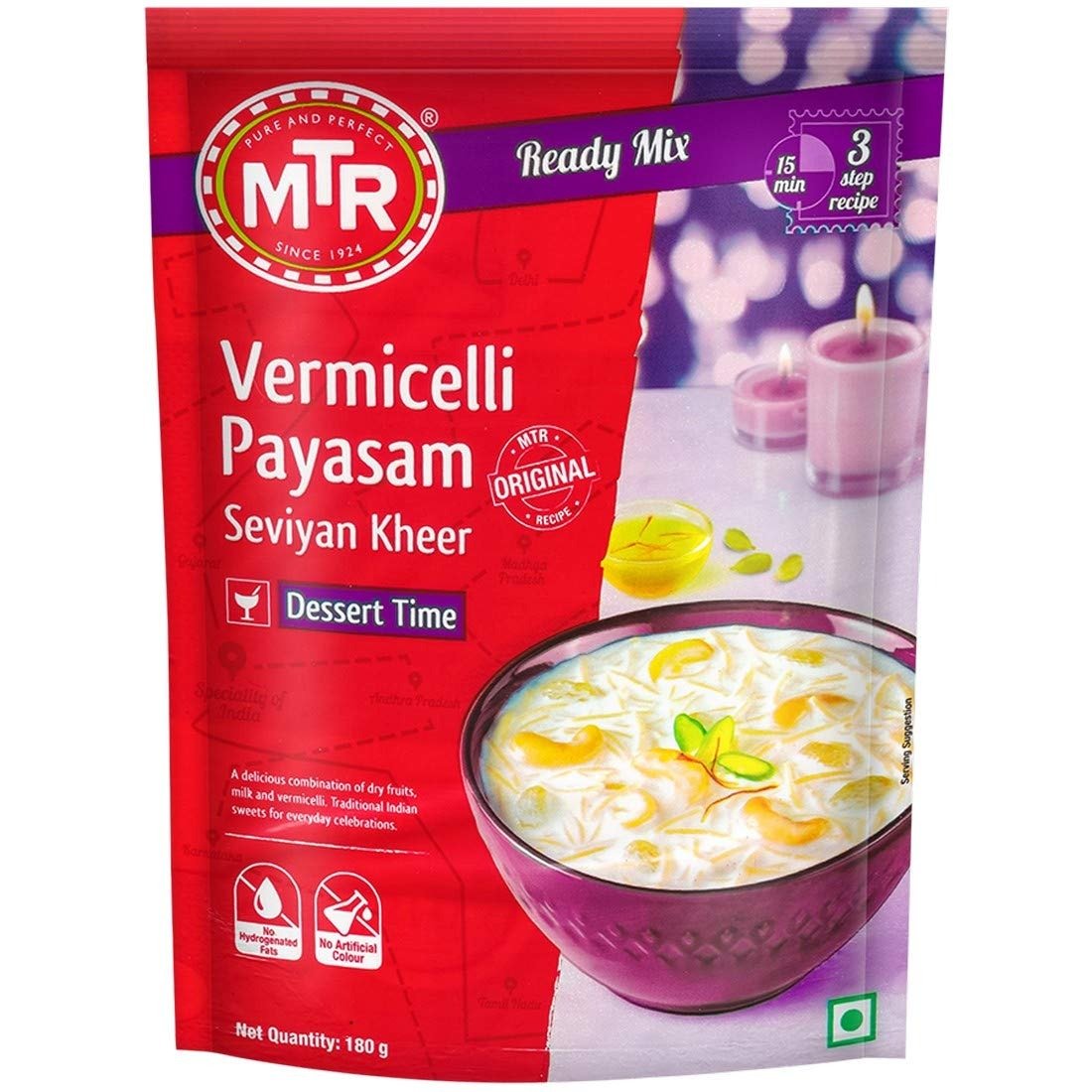 710cKfklu5L-1.jpg MTR Vermicelli Payasam 180g - Fast Shipping to USA & Canada - Image 1