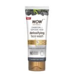 WOW Skin Science Wow Activated Charcoal Infused With Activated Charcoal Beads No Parabens & Sulphate Face Wash (100Ml) - Fast Shipping to USA & Canada