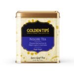 Golden Tips Nilgiri Black Tea Loose Leaves Tin can (100 Gram, 50 cups) - Fast Shipping to USA & Canada