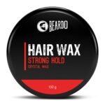 Beardo Stronghold Hair Wax, 100 gm | Crystal Hair Wax | Hair Wax Men | Styling Wax | Glossy Finish | Shine | Strong Hold | Hair Wax - Fast Shipping to USA & Canada
