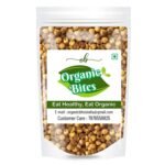 Organic Bites Roasted Chana (Desi Chana) Unsalted -500 gm - Fast Shipping to USA & Canada