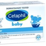 Cetaphil Baby Wash & Shampoo with Organic Calendula (400ml)&Cetaphil Baby Mild Bar 75gm, Kids Soap for Bath, White, Medium - Fast Shipping to USA & Canada