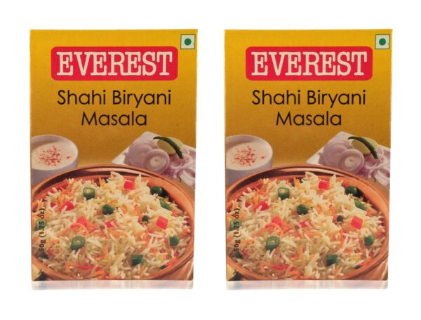 Everest Shahi Biryani Masala - 50 grams (Pack of 2) - Fast Shipping to USA & Canada