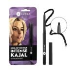 SUGAR Cosmetics Sugar Kohl Of Honour Intense Kajal | Upto 12 Hrs | Smudge Proof & Waterproof Kajal | Matte Finish | Twist Up Kajal Pencil | Paraben Free - 01 Black Out - Fast Shipping to USA & Canada