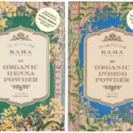 Kama Ayurveda Organic Henna Powder & Organic Indigo Powder, 100g each (Pack of 2) - Fast Shipping to USA & Canada