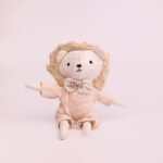 BABY FOREST Cuddly Buddies Smart Lion Soft Toy | Handmade Stuffed Animal | Ultra-Soft & Durable | Perfect Birthday & Special Occasion Gift | Baby-Safe & Eco-Friendly - Fast Shipping to USA & Canada