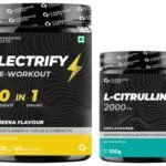 Carbamide Forte L Citrulline Powder Unflavoured - 100 SERVINGS - 200g | Pre Workout Supplement - Fast Shipping to USA