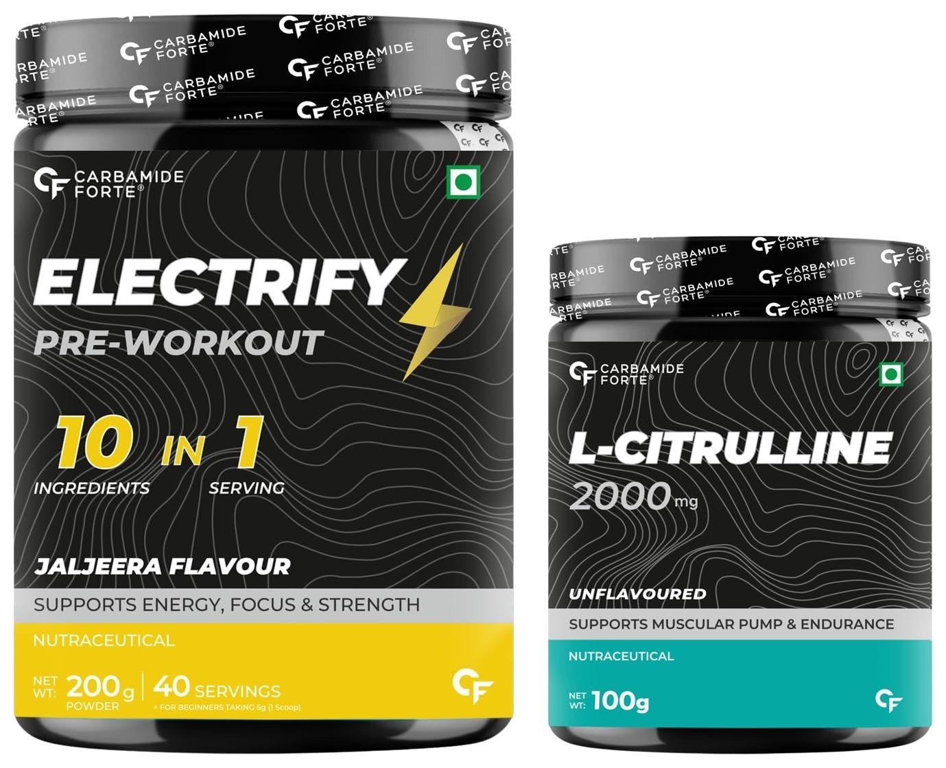 715-Gubs5kL-1.jpg Carbamide Forte L Citrulline Powder Unflavoured - 100 SERVINGS - 200g | Pre Workout Supplement - Fast Shipping to USA - Image 1