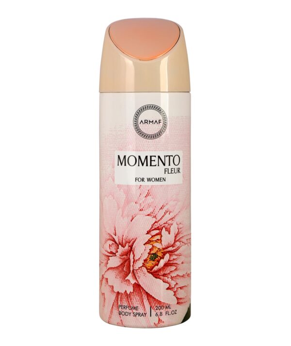 Armaf Momento Fleur Deo for Women 200ML | Body Spray for Long-Lasting Freshness | Ideal for Gifting | Everyday Use - Fast Shipping to USA & Canada