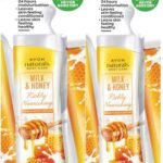 Avon Naturals Milk & Honey Body Lotion (combo set) - Fast Shipping to USA & Canada