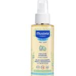Mustela Baby Massage Oil - 100ml | Nourishing & Relaxing Massage Oil for Delicate Baby Skin | Clinically Tested, Hypoallergenic & Paraben-Free | Gentle Care for Sensitive Skin - Fast Shipping to USA & Canada