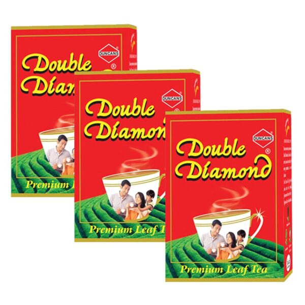 DUNCANS FINEST HAND - PICKED LEAF TEA Double Diamond Premium Ctc Tea 250 Grams - Combo Pack Of 3, Black Tea - Fast Shipping to USA & Canada